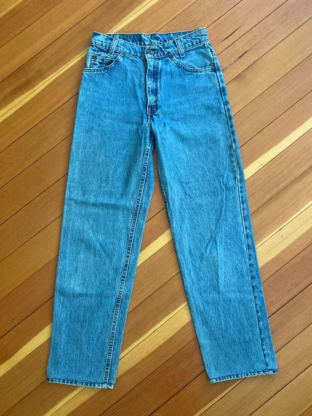 Vintage 90s Levi's 550 Orange Tab - 100% Cotton - W28 / fits like 25